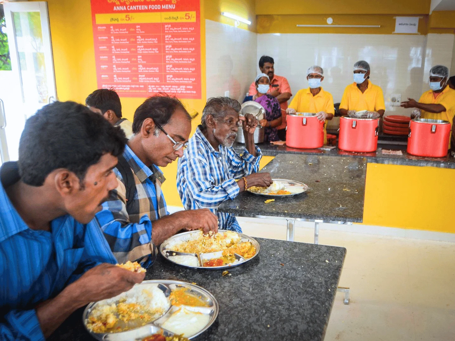 Anna Canteen beneficiaries